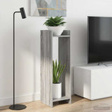 Plant Stand 2 pcs Grey Sonoma 30 x 30 x 100 cm Engineered Wood 899573