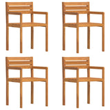 5 Piece Garden Dining Set Solid Wood Acacia 3334771
