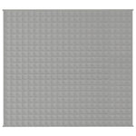 Weighted Blanket Grey 200x230 cm 9 kg Fabric 3154786