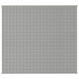 Weighted Blanket Grey 200x230 cm 9 kg Fabric 3154786