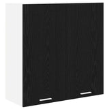 Hanging Cabinet Black Oak 80 x 31 x 80 cm Engineered Wood 884283