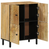 Side Cabinet 60x33x75 cm Solid Wood Mango 356917