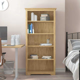 Bookcase BODO Honey Brown 82 x 40 x 173 cm Engineered Wood 42023486