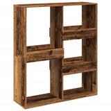 Book Cabinet/Room Divider Old Wood 100x33x115 cm 854515