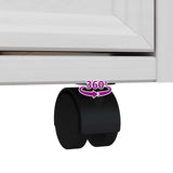 Rolling Cabinet with Drawers CORONA White 42040536