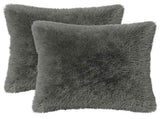 Cushion with Pillow HEERLEN 12 pcs Light Green PV Fleece 926760