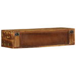 ZNTS Wall-mounted TV Cabinet 80x30x19 cm Solid Wood Reclaimed 4017462