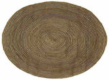 Area Rugs Black 240 cm Jute 42010756