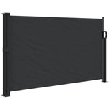 ZNTS Retractable Side Awning Black 117x300 cm 4004279