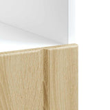 Oven Cabinet "Lucca" Sonoma Oak Engineered Wood 853760