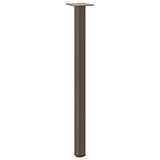 Console Table Legs 4 pcs Natural Steel 72-74 cm Steel 4012459