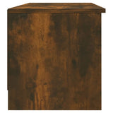 TV Cabinet Smoked Oak 102x35.5x36.5 cm Engineered Wood 817084