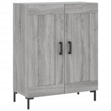 Highboard Grey Sonoma 69.5x34x180 cm Engineered Wood 3198343