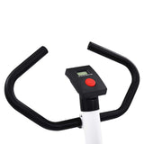 Exercise Bike with Belt Resistance White 92137
