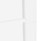 Sliding Door White 83 x 202 cm Solid Pine Wood 3445434