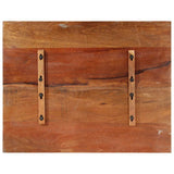 Table Top Multicolour Solid reclaimed wood 70x90 cm Durable 286061