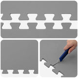 Floor Mats 24 pcs Grey 8.64 m EVA Foam 42040736