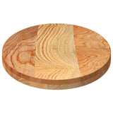 Table Top Light Brown 100x50x4 cm Solid Wood Oak Oval 4009050