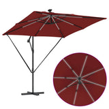 Umbrella Terracotta 249 x 249 x 250 cm Polyester and Aluminium 42003406