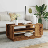 Coffee Table Old Wood 102x55x43 cm Engineered Wood 856800