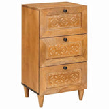 Sideboard with Drawer Light brown 33.5 x 40 x 75 cm 4018103