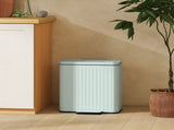 Dual Kitchen Bin, 2 x 20L Double Bin for Recycling and Waste, Fingerprint-proof Pedal Bin with T3398P343238