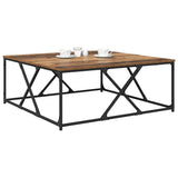 Coffee Table Old Wood 100 x 100 x 40 cm Engineered Wood 882769