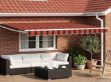 Manual Retractable Awning with LEDs 3 x 2 m 3419193