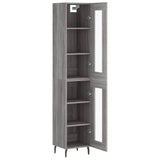 Highboard Grey Sonoma 34,5x34x180 cm Engineered Wood 3199447