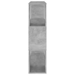 Book Cabinet Room Divider Concrete Grey 80x24x94 cm Engineered Wood 809129