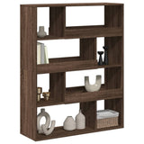 Room Divider Brown Oak 100x33x125.5 cm Engineered Wood 3309489
