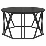 Coffee Table Black Oak 80 x 80 x 42 cm 868249