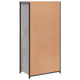 Highboard Grey Sonoma 62x36x121,5 cm Engineered Wood 834213