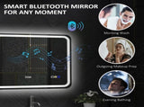 80 x 60 cm Bluetooth Bathroom Mirror - Silver-Tone T3398P343305