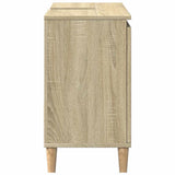 Bathroom Cabinet Sonoma Oak 65x33x60 cm Engineered Wood 847406