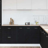 Bottom Cabinet Black Oak 60x46x81.5 cm Engineered Wood 863216