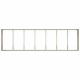 Planter White 280x80x40 cm Steel 860760