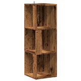 Corner Cabinet Old Wood 33x33x100 cm Engineered Wood 856720