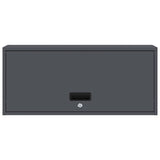 Wall Cabinet for Garage with Gas-lift Door Anthracite 883278