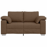 Sofa Brown 160 x 77 x 82 cm Fabric 4105221