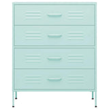 Chest of Drawers Mint 80x35x101.5 cm Steel 336203