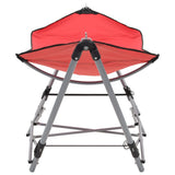 Hammock with Foldable Stand Red 44364