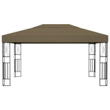 Gazebo 3x4 m Taupe Fabric 312270
