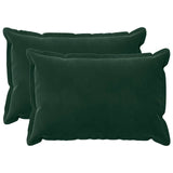 Cushion with Pillow HOUTEN 2 pcs Dark Green Velvet 935810