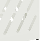 Umbrella Stand White 28 x 12 x 41 cm Steel 868535