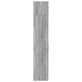 Slim Storage Cabinet Grey Sonoma 40x42,5x225 cm Engineered Wood 3281278