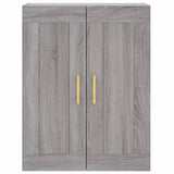 Highboard Grey Sonoma 69,5x34x180 cm Engineered Wood 3199807