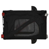 Pet Bike Trailer Black Oxford Fabric and Iron 93898