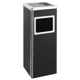 Ashtray Dustbin Hotel 36 L Steel Black 51091