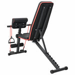Weight Bench Manual Black 132 x 54 x 100 cm Steel 42007904